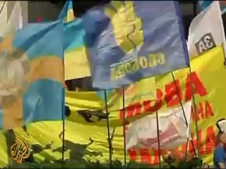 Ukraine protests over move to boost Russian language