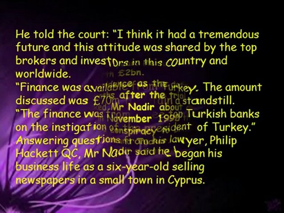 Bark & Co Solicitors upheld Asil Nadir trial: Polly Peck tycoon fled UK ‘a broken man’