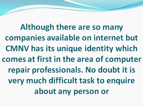 Choose the best services for repairing your computer