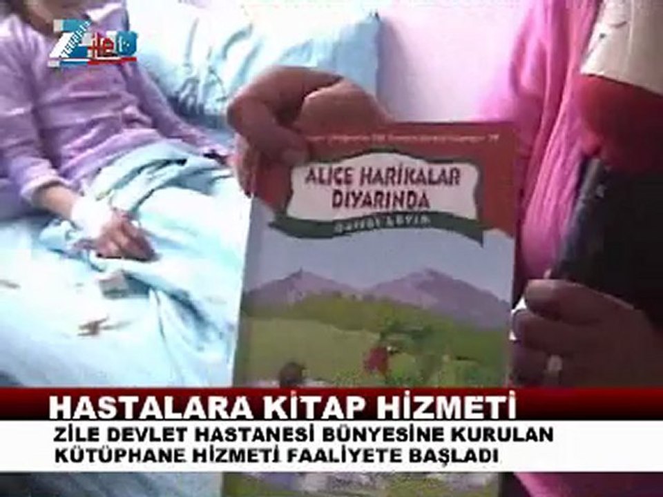 Zilede Hastalara kitap hizmeti
