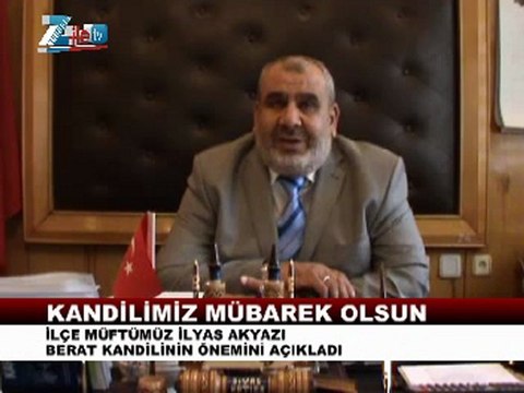 Berat kandili mesajı ilyas akyazı 2012