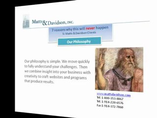 7 reasons why this will never happen to Matts and Davidson clients