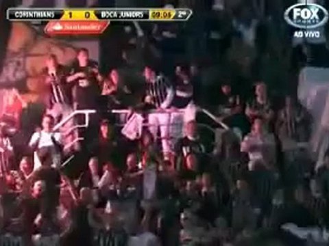 CORINTHIANS 2X0 GOL BOCA JUNIORS FINAL LIBERTADORES 2012