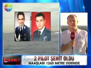 Düşen uçağımızın pilotları  şehit oldu - 04 temmuz 2012