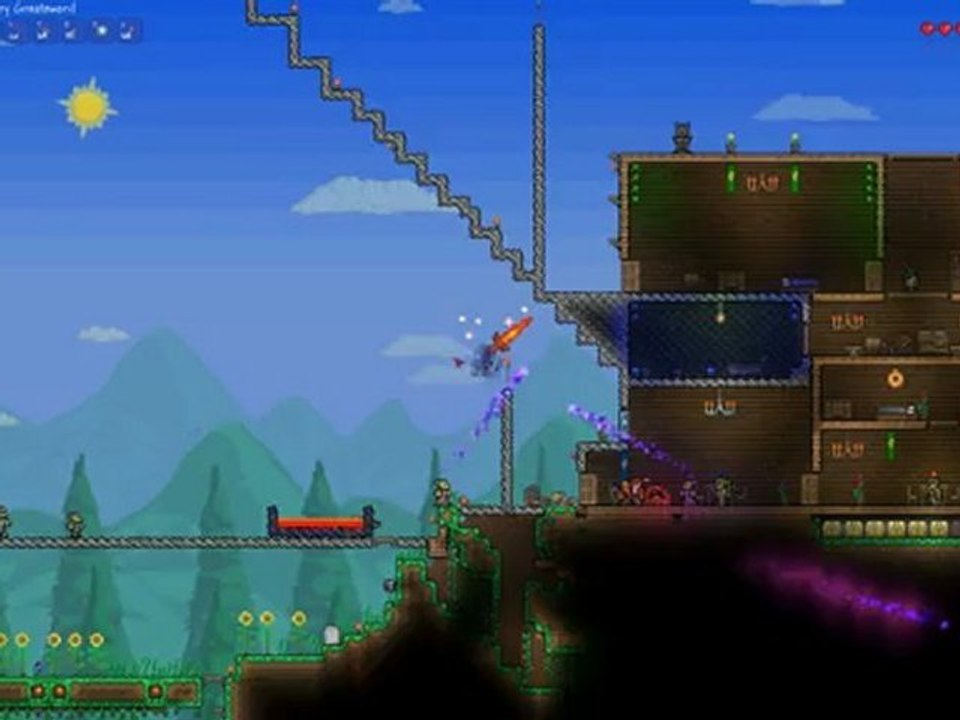 Terraria - pt46 - SKELETRON OWNAGE !!!!