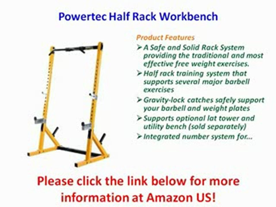 Powertec Half Rack Workbench Best Price