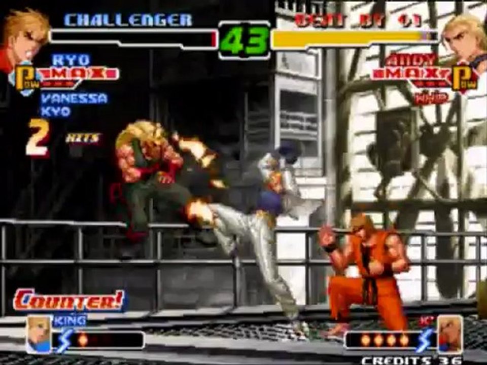 King of Fighters 2000 Matches 77-81