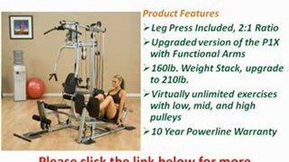NEW Powerline P2X Home Gym with Leg Press