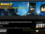 Lego Batman 2 Heroes Character Pack DLC Free on Xbox 360 And PS3