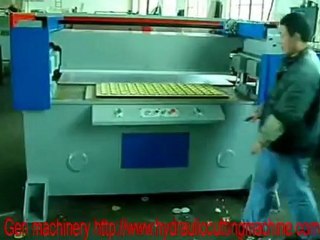 full head beam die cutting press machine
