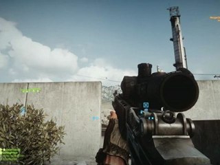Battlefield 3 - SNIPER VS HELICOPTER