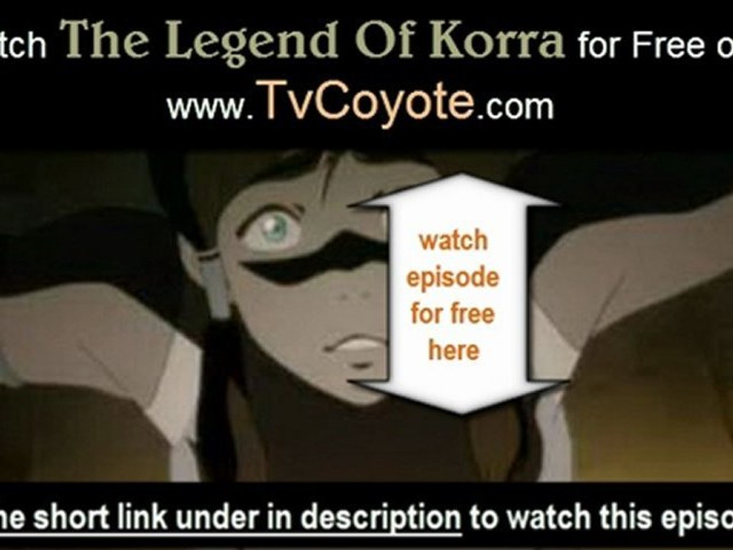 The Legend Of Korra season 1 Episode 3 - The Revelation