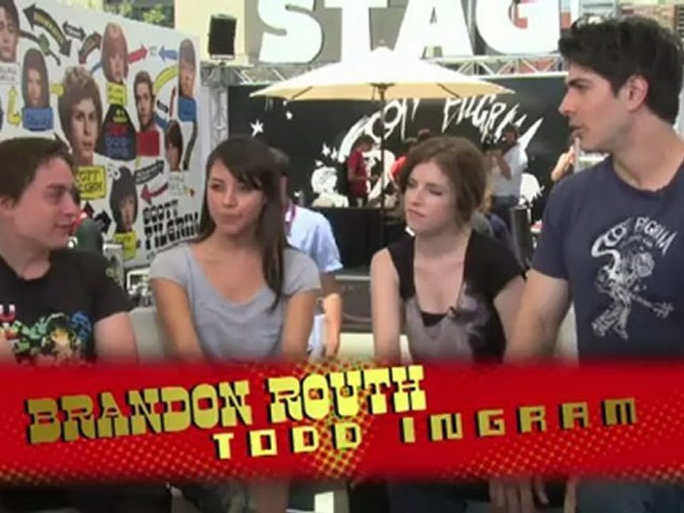 Scott Pilgrim vs. the World - Anna Kendrick, Aubrey Plaza,  Kieran Culkin,  Brandon Routh interview