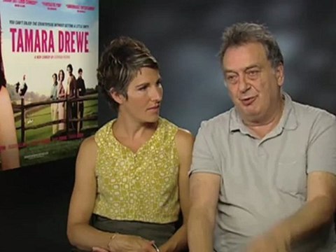 Stephen Frears and Tamsin Greig chat to us about Tamara Drewe