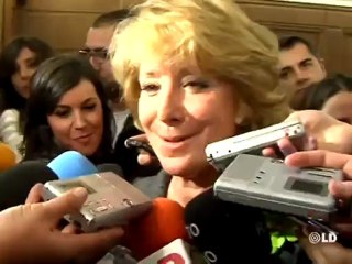 Esperanza Aguirre reclama a Fomento más dinero para Obra Pública en Madrid