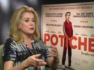 Catherine Deneuve talks Potiche