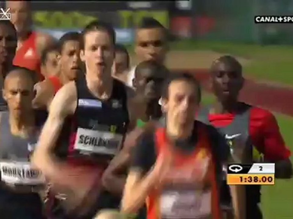 Meeting de Reims 2012, 1500m hommes