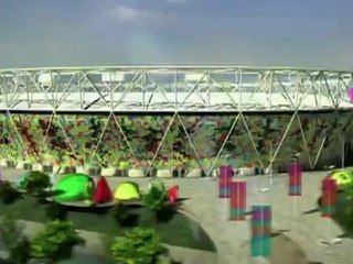 London's new Olympic stadium ready for athletes