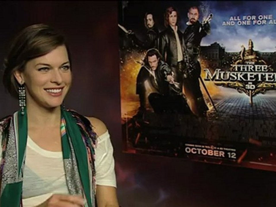 Milla Jovovich On The Three Musketeers