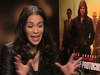 Paula Patton Interview -- Mission: Impossible - Ghost Protocol