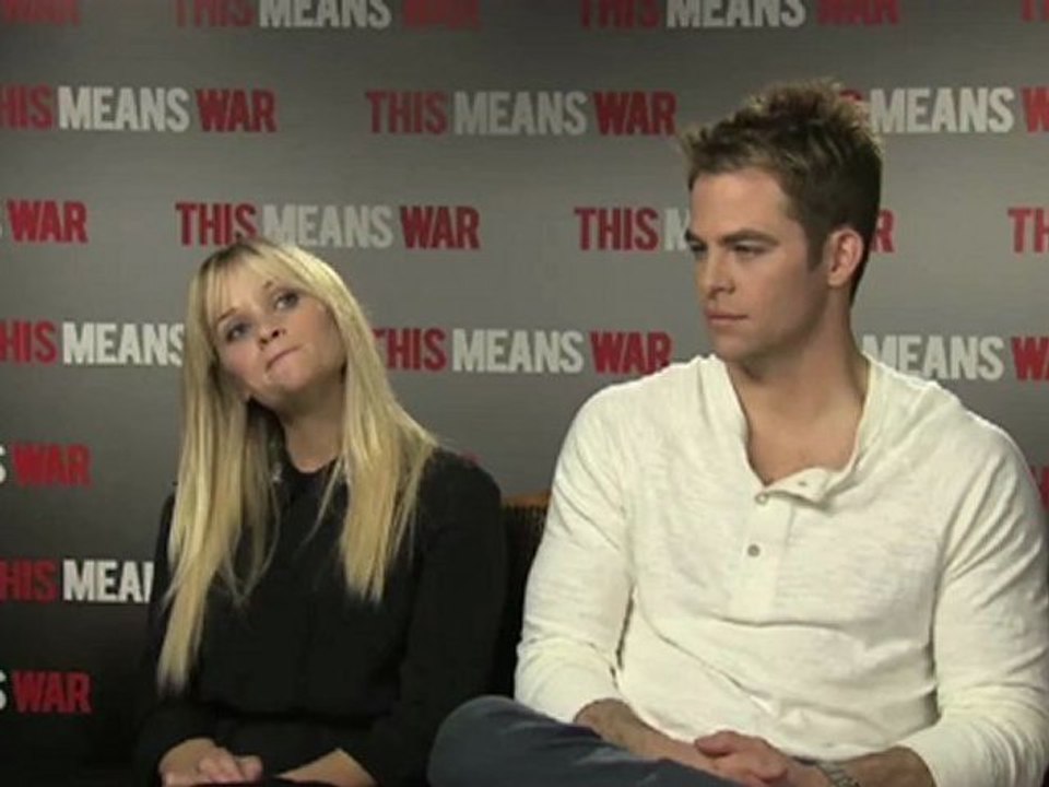 Reese Witherspoon And Chris Pine Interview -- This Means War