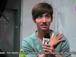 [TVfXQVN_s Vietsub] Changmin Elle Girl Interview Vol. 1