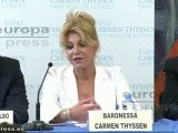 Carmen Thyssen responde a las críticas