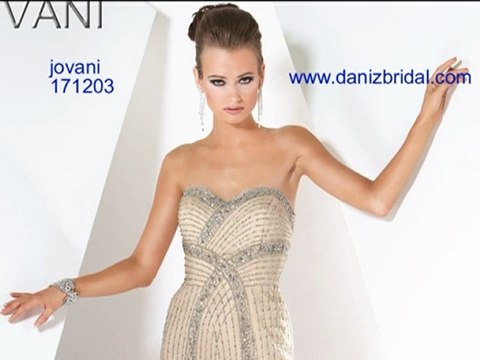 Jovani 171203 Stunning Beaded Evening Gown 171203