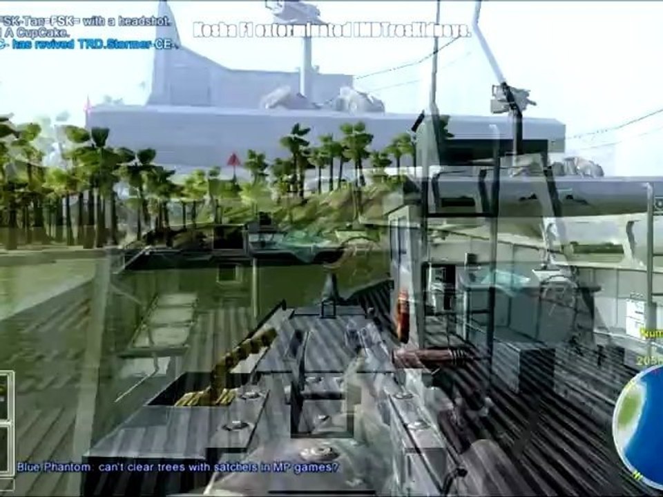 Underwater sabotage from Joint Operations: Typhoon Rising