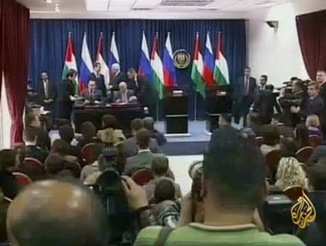 زيارة الرئيس الروسي للأراضي الفلسطينية المحتلة