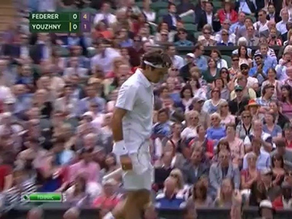 Wimbledon 2012 - Quarter-finals - Federer vs Youzhny 111