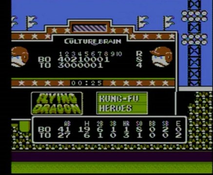 CGRundertow BASEBALL SIMULATOR 1.000 for NES Video Game Review
