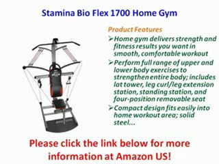 Stamina Bio Flex 1700 Home Gym