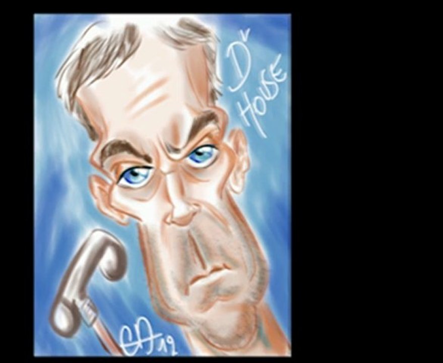 Animation Caricature sur tablette numérique Ipad