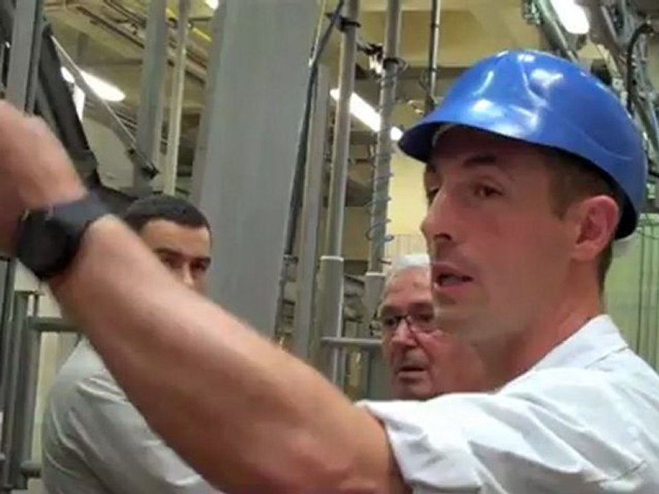 Visite de l'abattoir de Laon