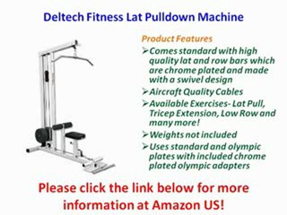 Deltech Fitness Lat Pulldown Machine Best Price