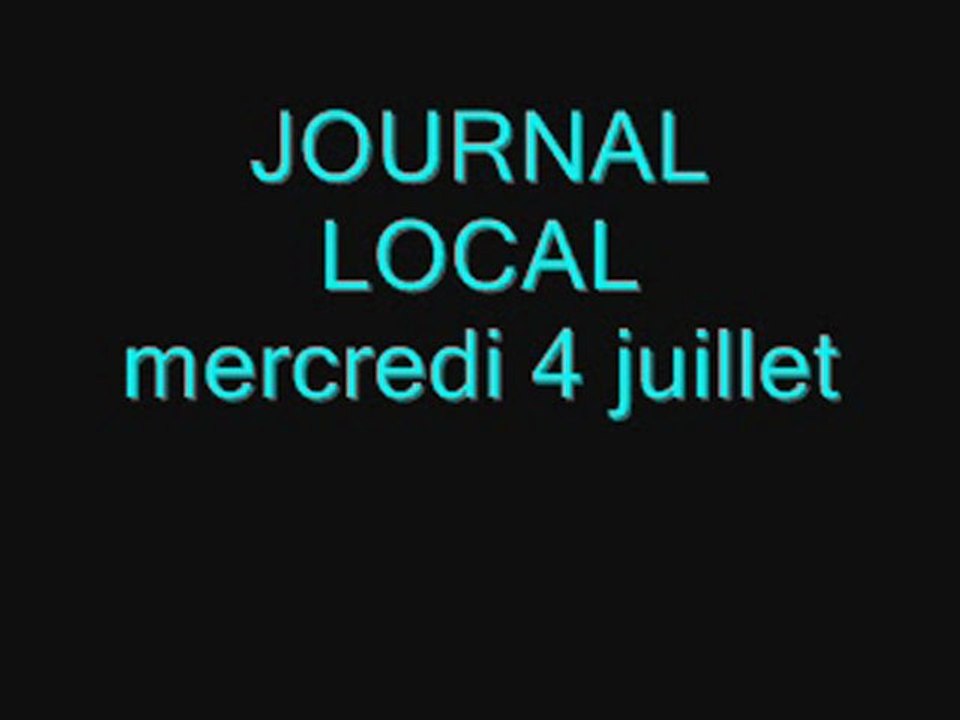 journal 4 juillet