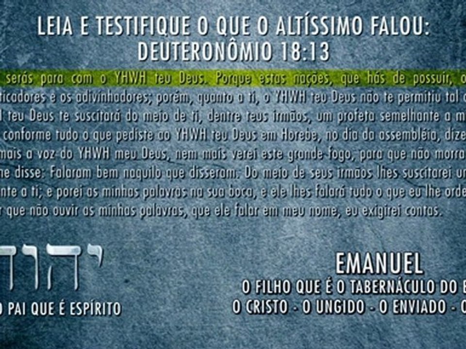 O ANTICRISTO