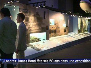 James Bond fête ses 50 ans dans une exposition à Londres