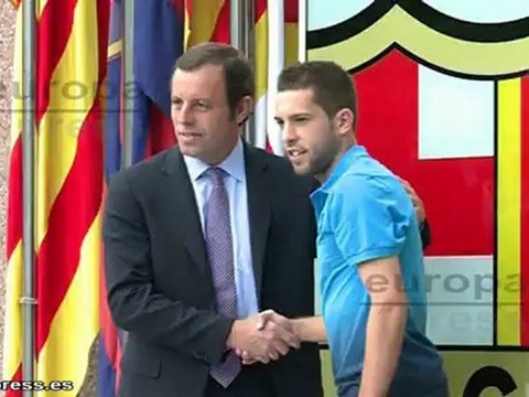 Jordi Alba, nuevo jugador del Barcelona