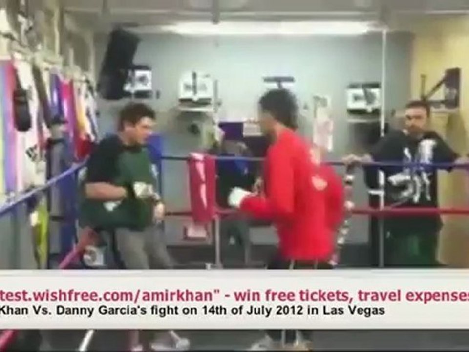 Amir Khan in Action