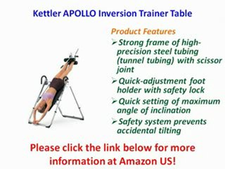 NEW Kettler APOLLO Inversion Trainer Table
