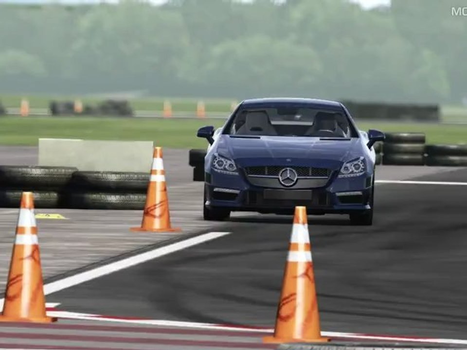 Forza Motorsport 4 - 2012 Mercedes SLK55 AMG at Top Gear Test Track