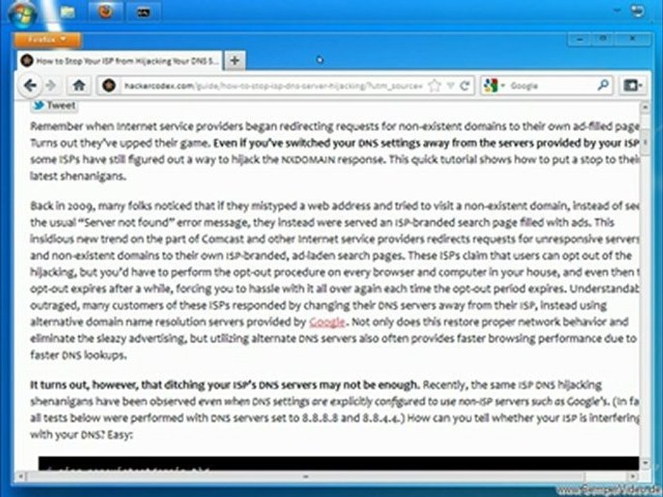Entführt ihr provider ihre dns anfragen?