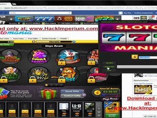 Slotomania coins adder