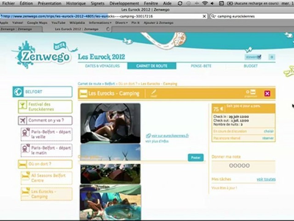 Installer le bouton Zenwego sur Safari