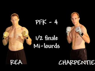 Rea vs Charpentier - Demi-finale des Mi-lourds - Pro Fight Karate 4