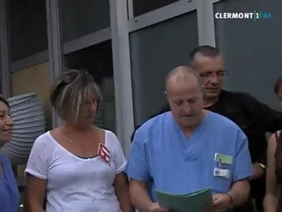Les grévistes du CHU reprennent du service (Clermont)