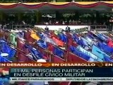 Venezuela celebra 201 años de independencia con desfile