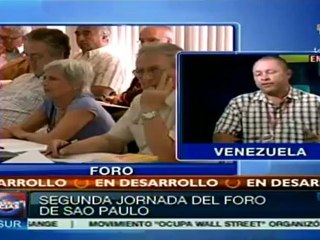 Foro Sao Paulo se centra en soberanía y descolonización